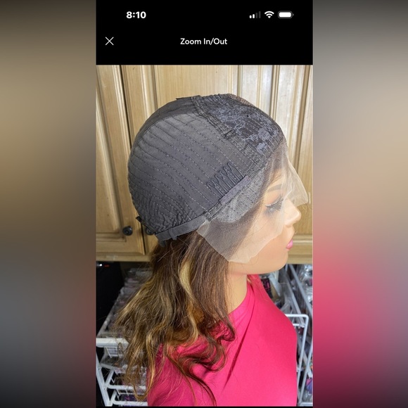 ❤️New❤️ 100% Human hair HD Lace front 16" wig❤️ - Picture 8 of 10